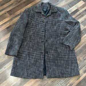 Women’s Requirements Button Up Dress Coat